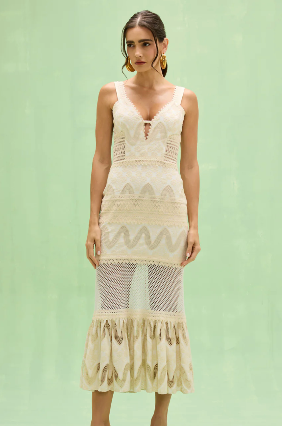 PatBO Berth Lace Dress