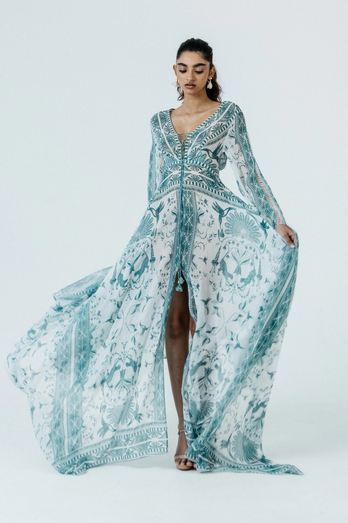 Iris Dress (Teal)