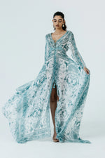Iris Dress (Teal)