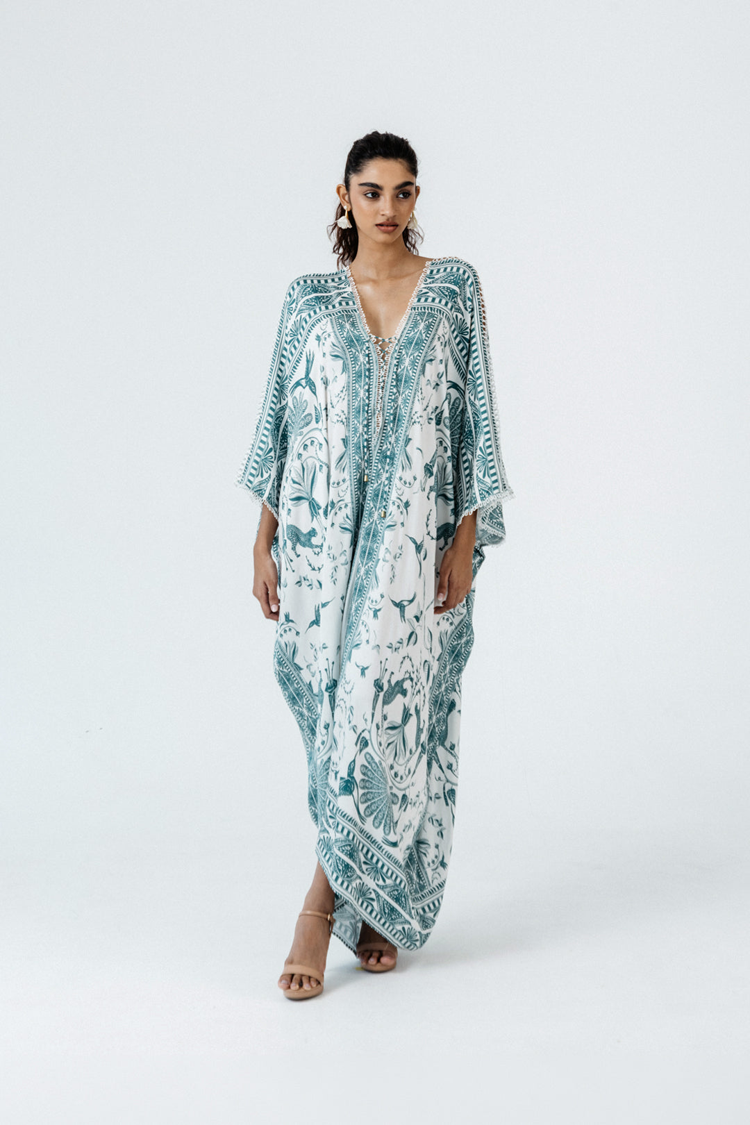 Luna Kaftan (Teal)