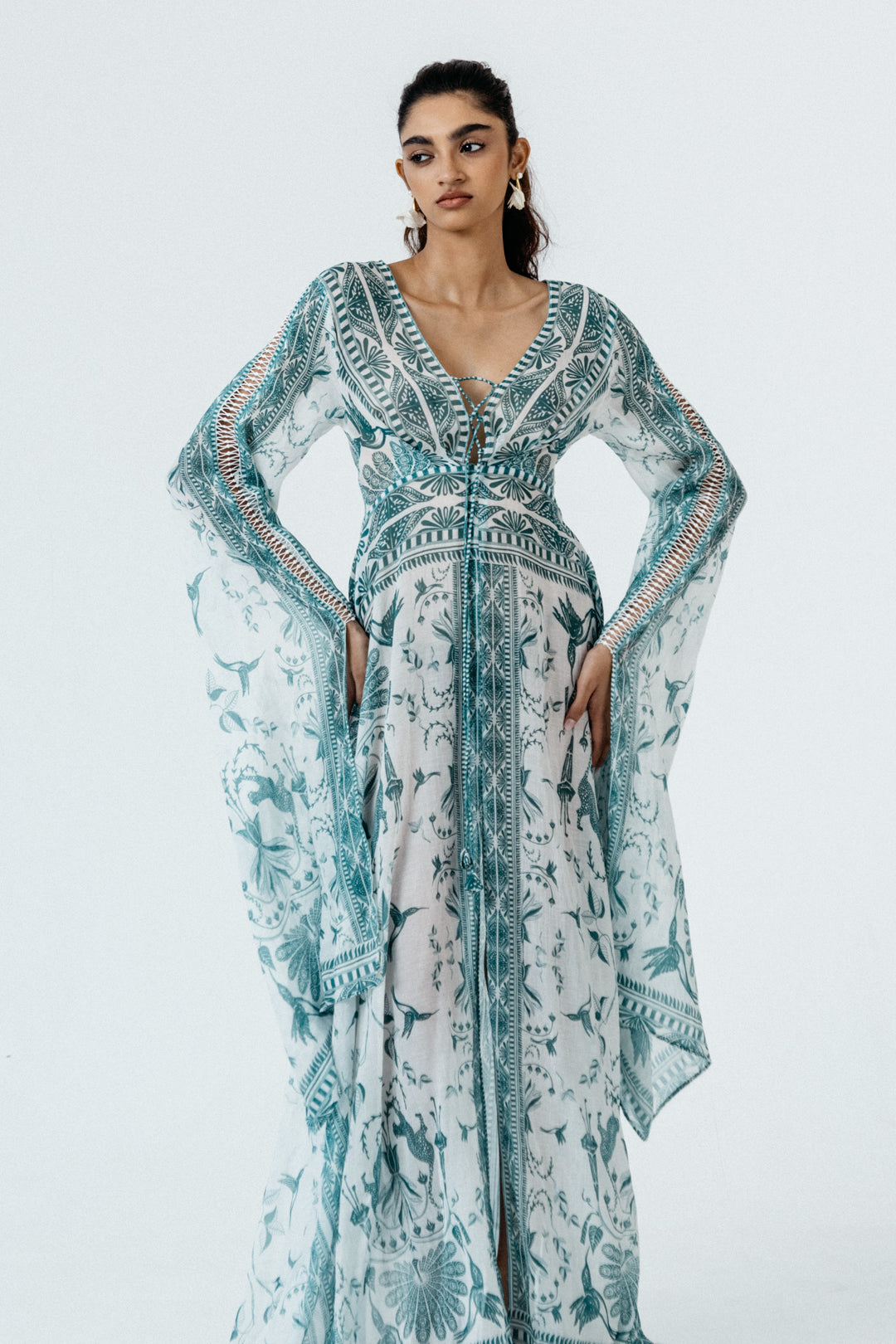 Iris Dress (Teal)