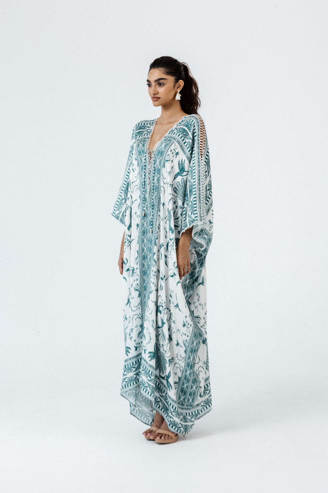 Luna Kaftan (Teal)