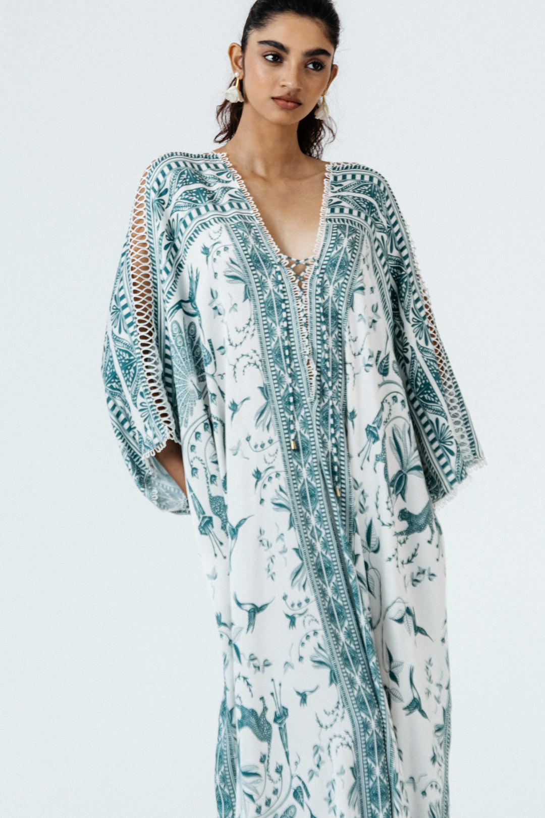 Luna Kaftan (Teal)