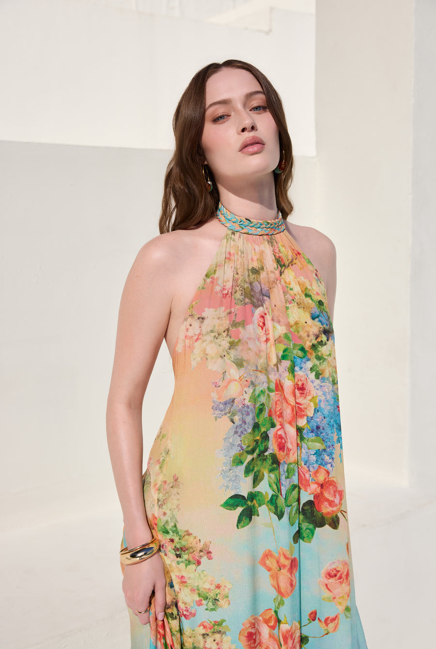 Hemant & Nandita Aiba Maxi Dress