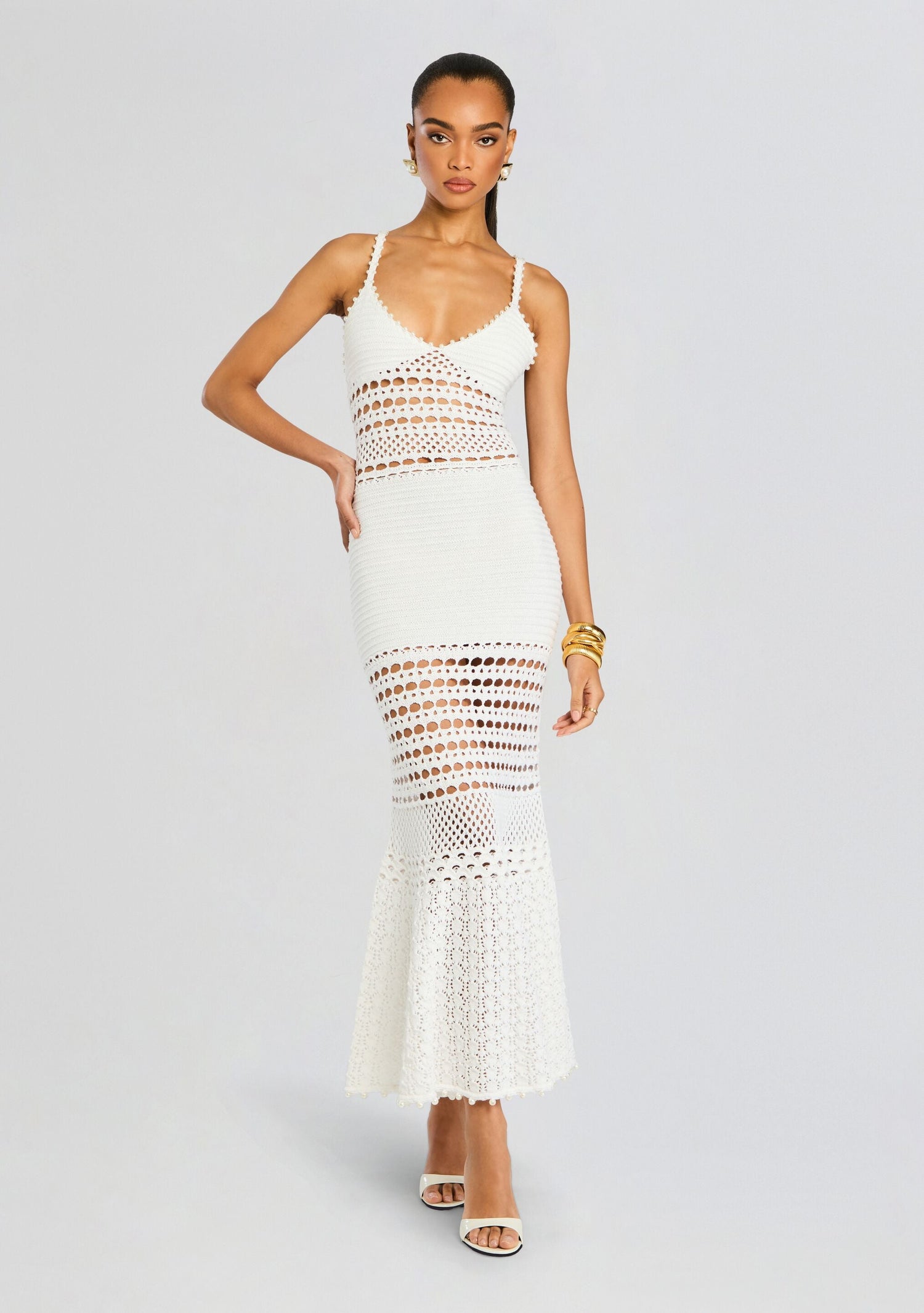 Retrofête Belize Crochet Dress