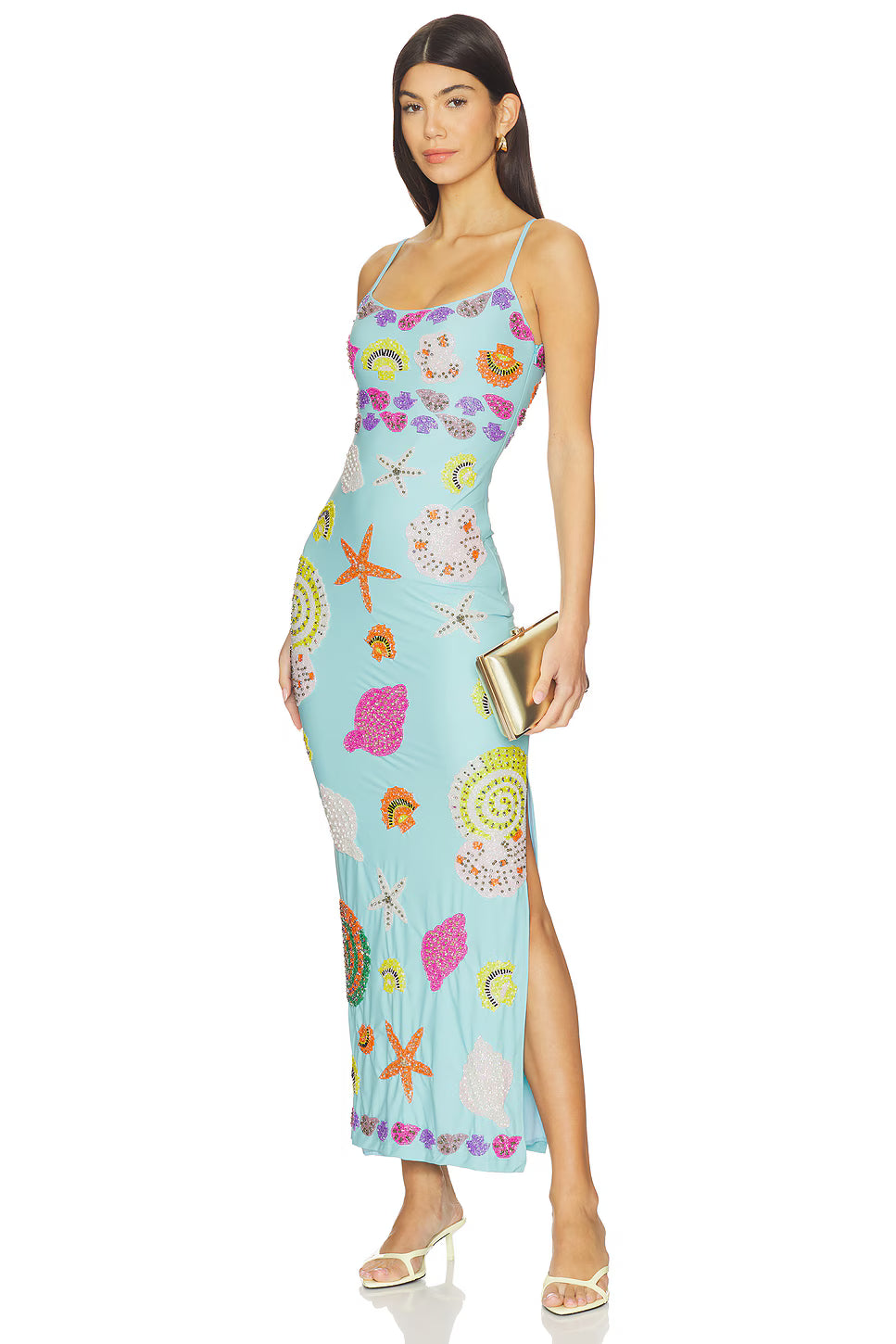 Oceanus New York Strapped Dress
