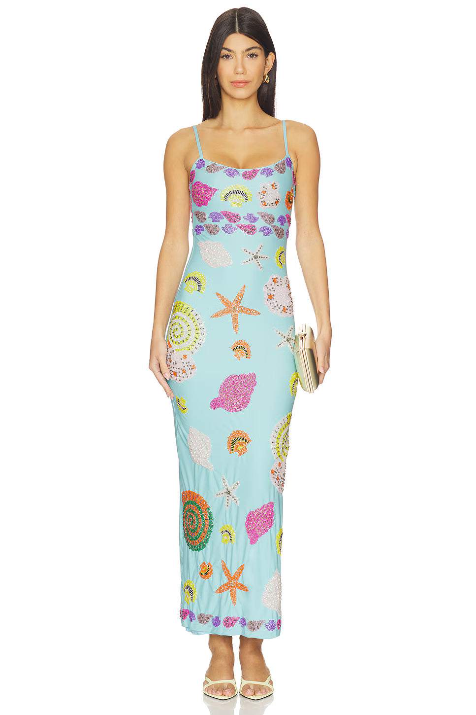 Oceanus New York Strapped Dress