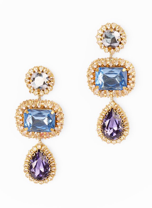 Deepa Gurnani Sashi Blue Earring