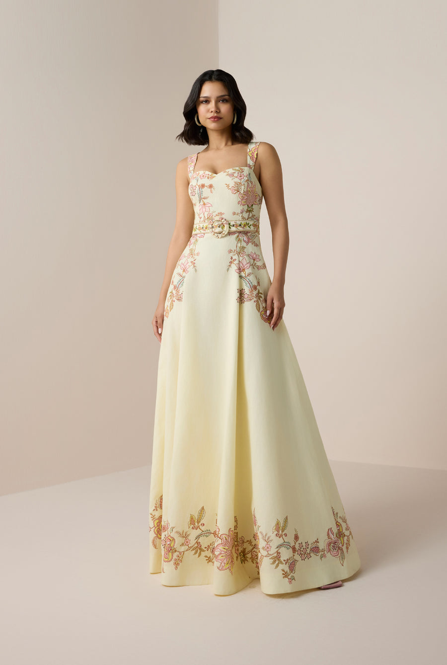 Hemant & Nandita Riah Long Dress