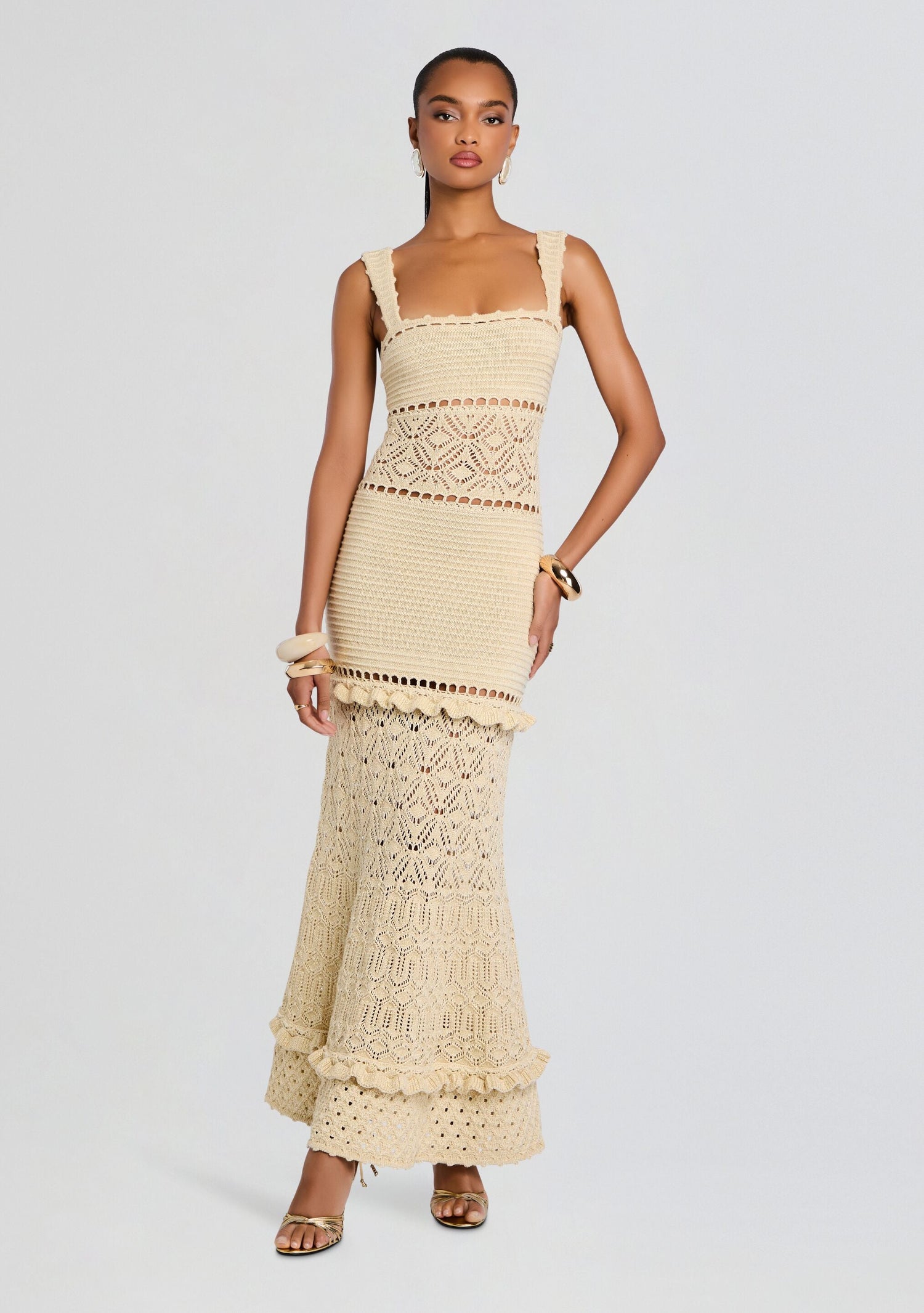 Retrofête Winoma Crochet Dress