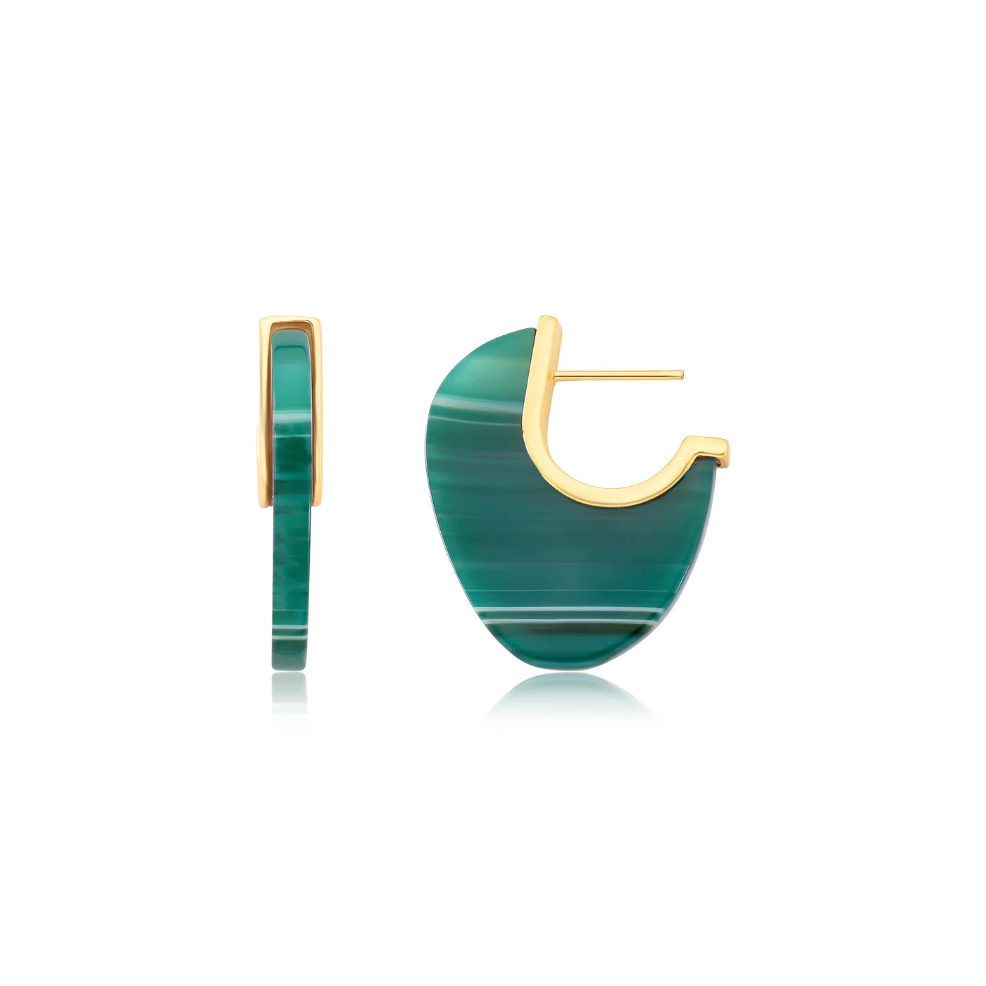 Ciclo Green Earrings