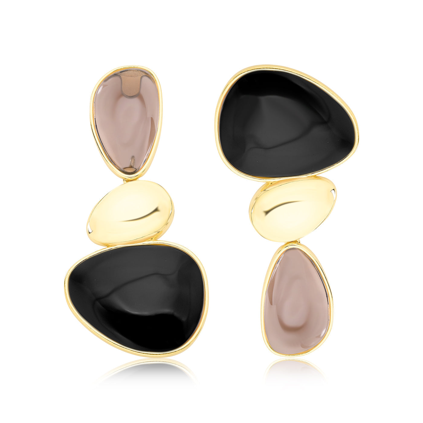 Pietra Smoky Quartz Earrings