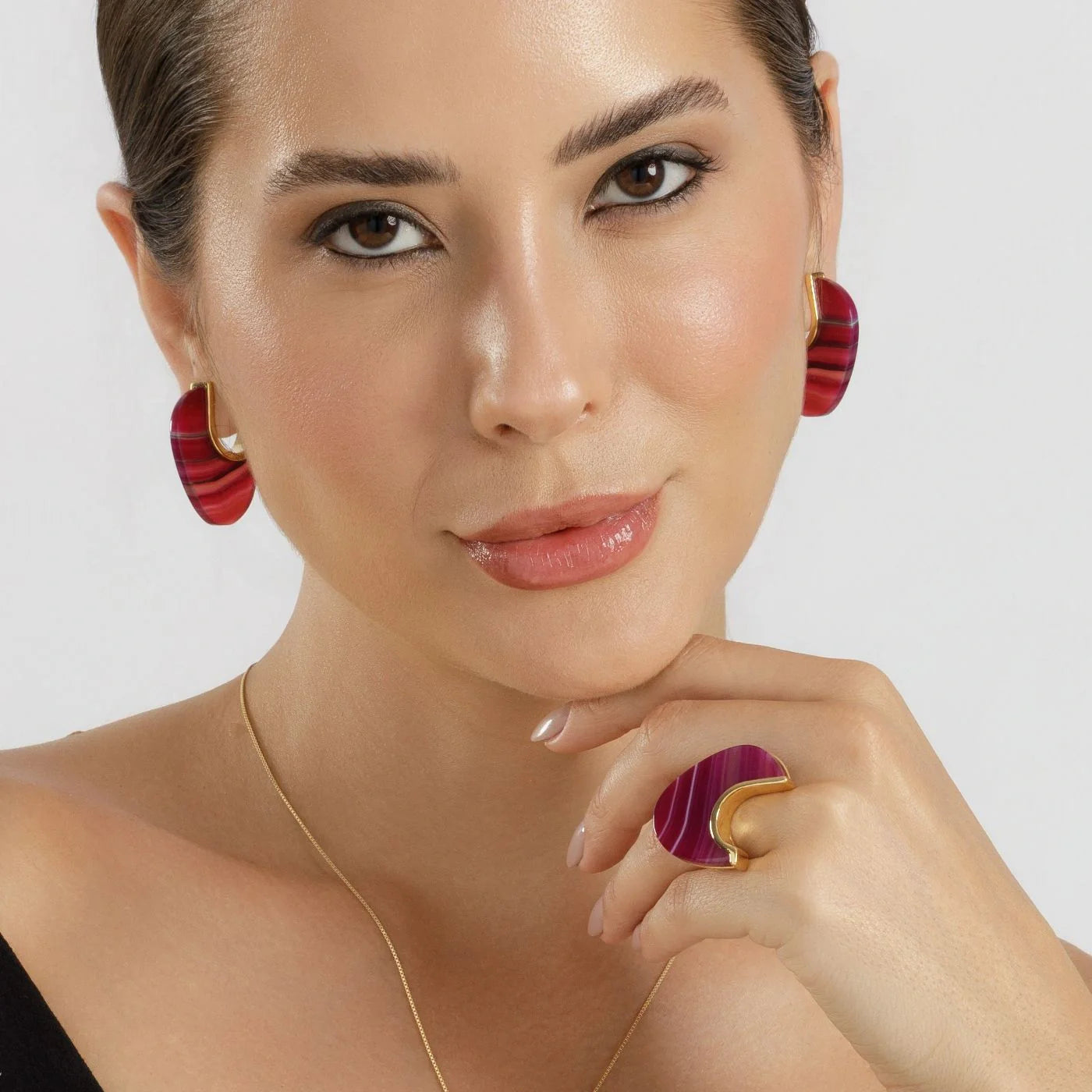 Ciclo Pink Earrings